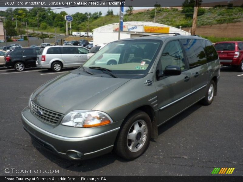 Spruce Green Metallic / Medium Parchment 2003 Ford Windstar LX