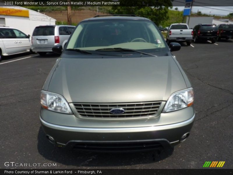 Spruce Green Metallic / Medium Parchment 2003 Ford Windstar LX