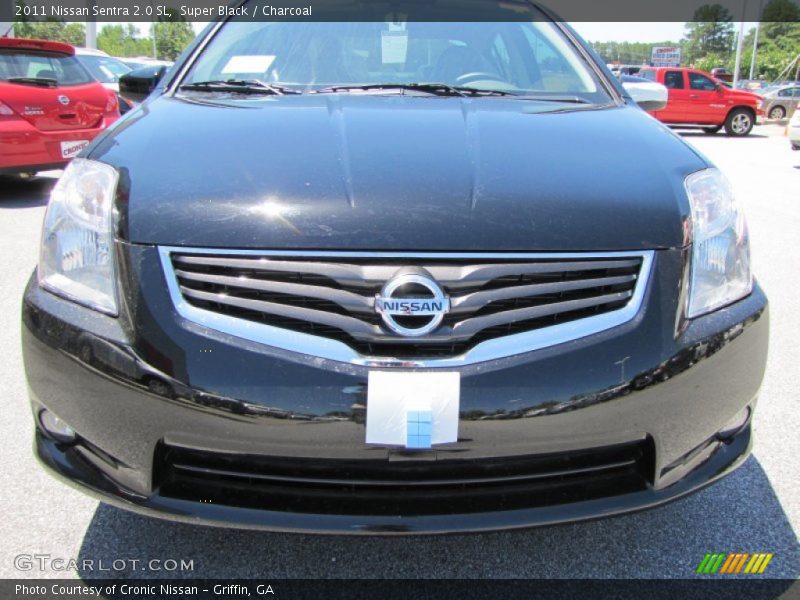 Super Black / Charcoal 2011 Nissan Sentra 2.0 SL