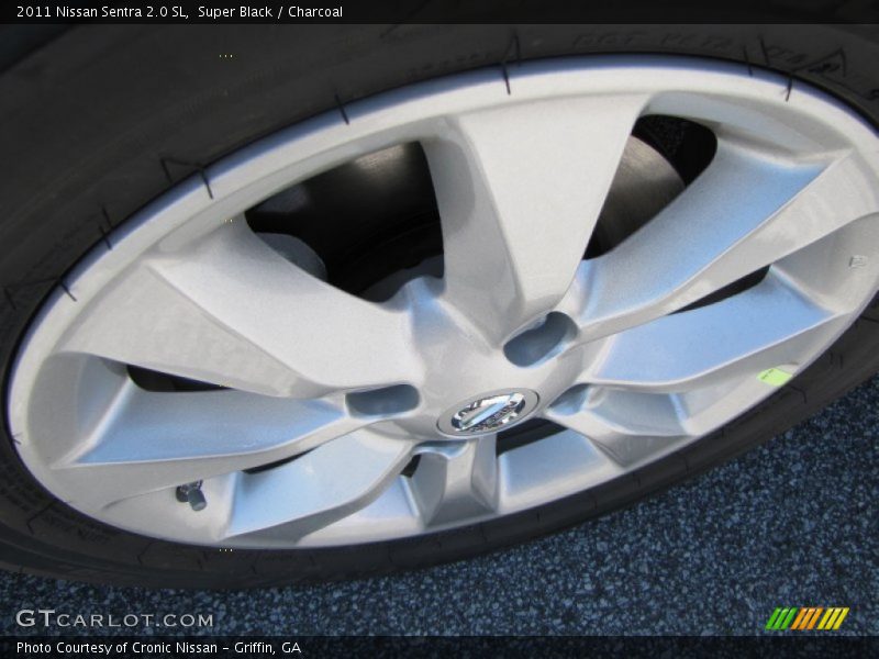 Super Black / Charcoal 2011 Nissan Sentra 2.0 SL