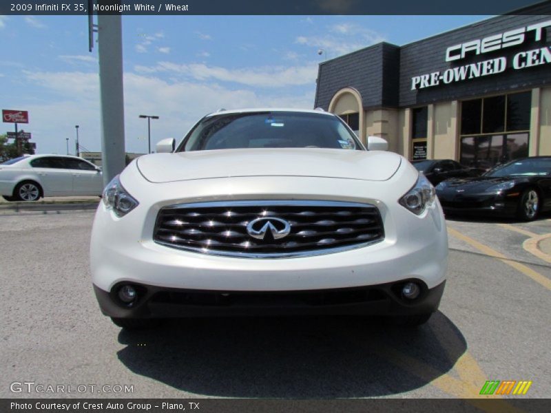 Moonlight White / Wheat 2009 Infiniti FX 35