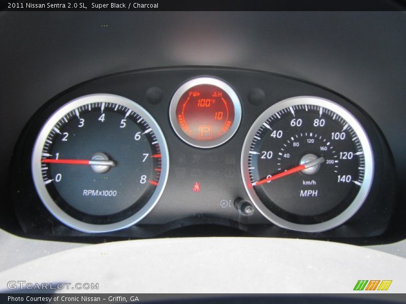 Super Black / Charcoal 2011 Nissan Sentra 2.0 SL