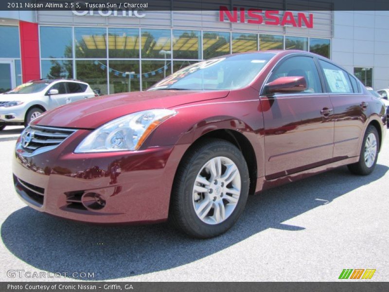 Tuscan Sun / Charcoal 2011 Nissan Altima 2.5 S