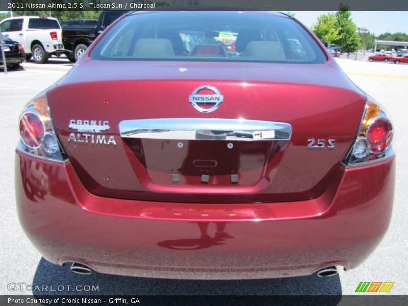 Tuscan Sun / Charcoal 2011 Nissan Altima 2.5 S
