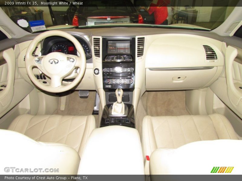 Moonlight White / Wheat 2009 Infiniti FX 35