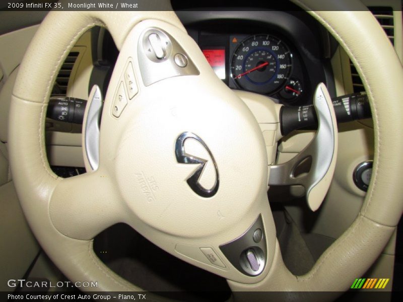 Moonlight White / Wheat 2009 Infiniti FX 35