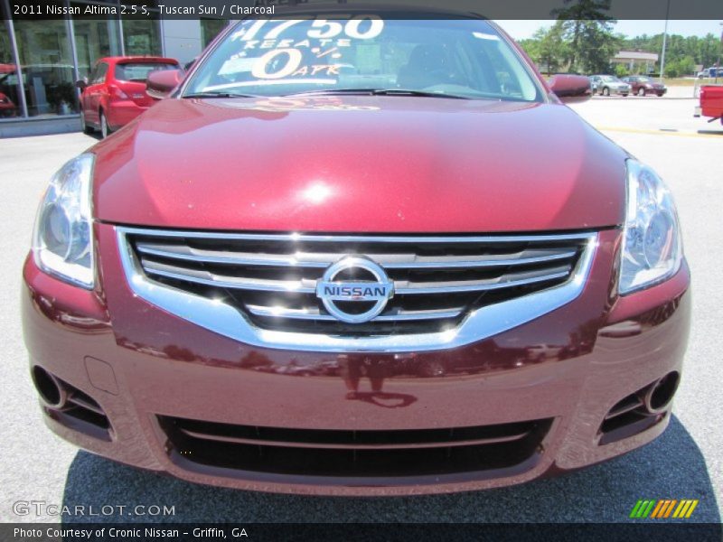 Tuscan Sun / Charcoal 2011 Nissan Altima 2.5 S