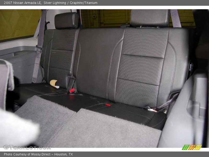Silver Lightning / Graphite/Titanium 2007 Nissan Armada LE