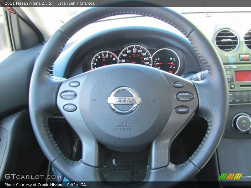 Tuscan Sun / Charcoal 2011 Nissan Altima 2.5 S