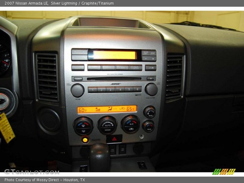 Silver Lightning / Graphite/Titanium 2007 Nissan Armada LE