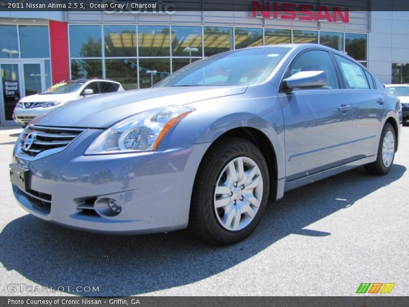 Ocean Gray / Charcoal 2011 Nissan Altima 2.5 S