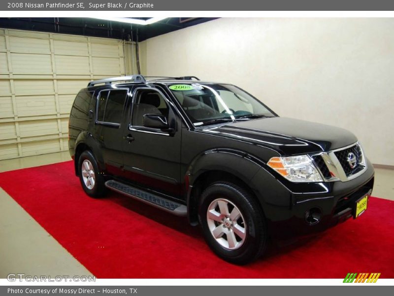 Super Black / Graphite 2008 Nissan Pathfinder SE