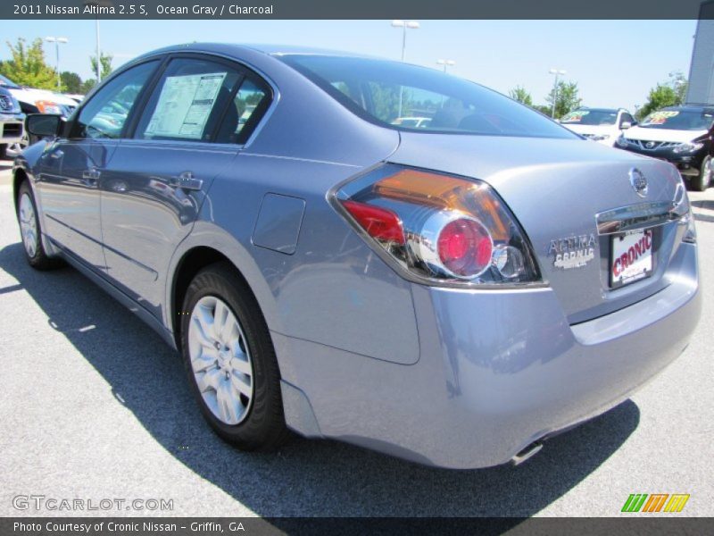 Ocean Gray / Charcoal 2011 Nissan Altima 2.5 S