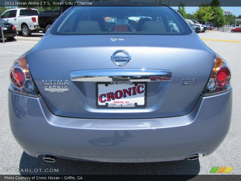 Ocean Gray / Charcoal 2011 Nissan Altima 2.5 S