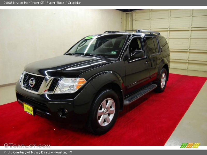 Super Black / Graphite 2008 Nissan Pathfinder SE