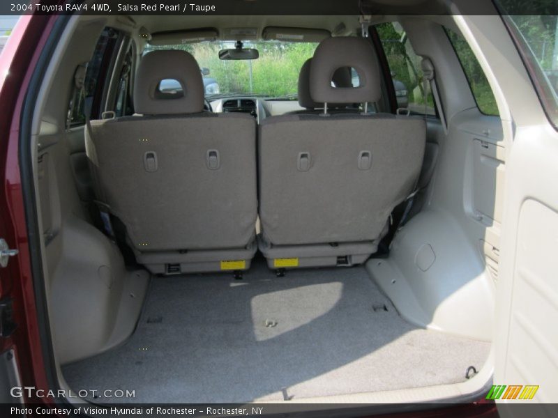 Salsa Red Pearl / Taupe 2004 Toyota RAV4 4WD