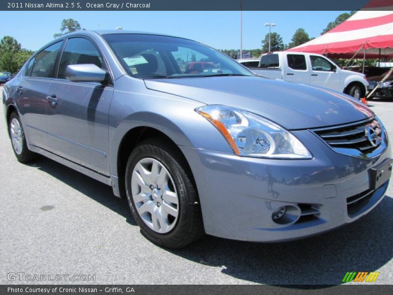 Ocean Gray / Charcoal 2011 Nissan Altima 2.5 S