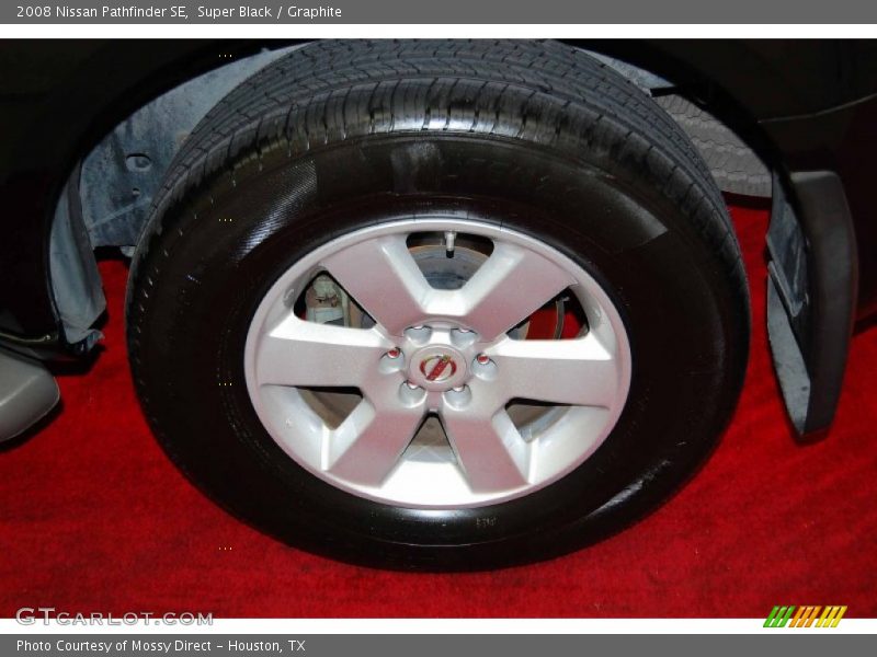 Super Black / Graphite 2008 Nissan Pathfinder SE