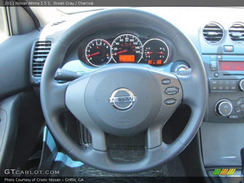 Ocean Gray / Charcoal 2011 Nissan Altima 2.5 S