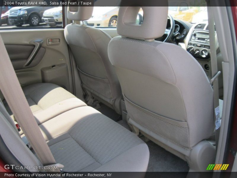 Salsa Red Pearl / Taupe 2004 Toyota RAV4 4WD