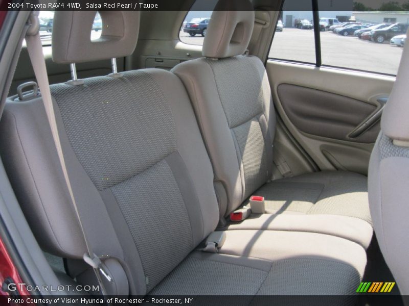 Salsa Red Pearl / Taupe 2004 Toyota RAV4 4WD