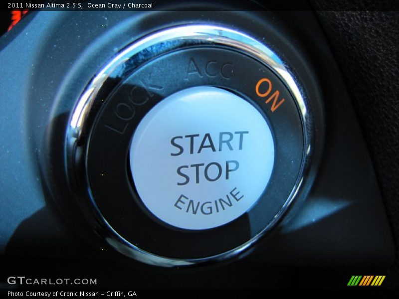 Ocean Gray / Charcoal 2011 Nissan Altima 2.5 S