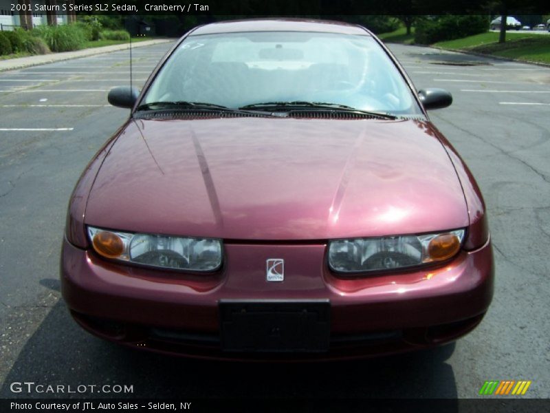 Cranberry / Tan 2001 Saturn S Series SL2 Sedan