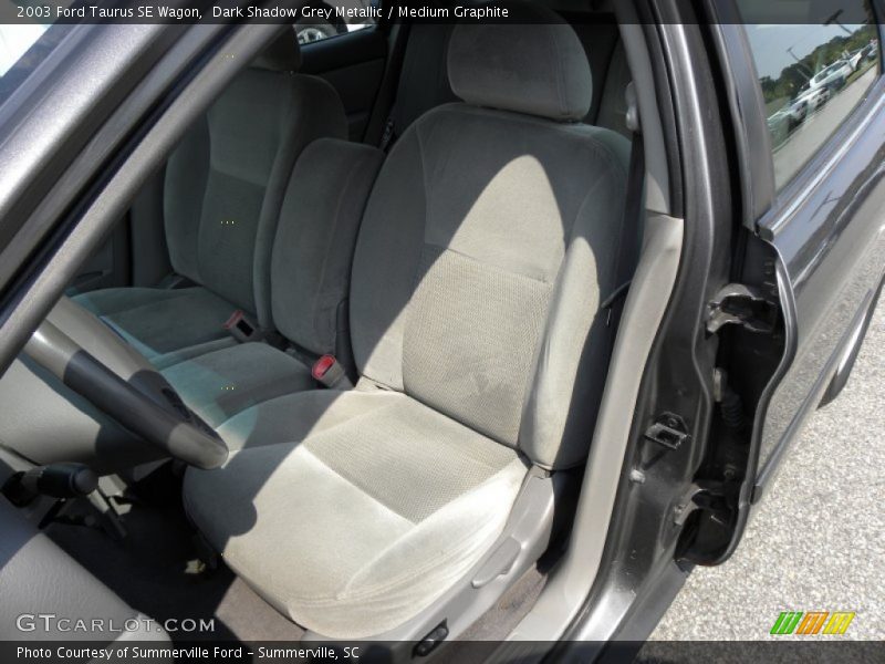 2003 Taurus SE Wagon Medium Graphite Interior