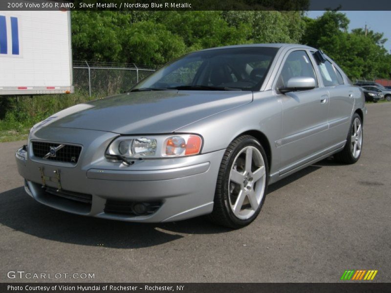 Silver Metallic / Nordkap Blue R Metallic 2006 Volvo S60 R AWD