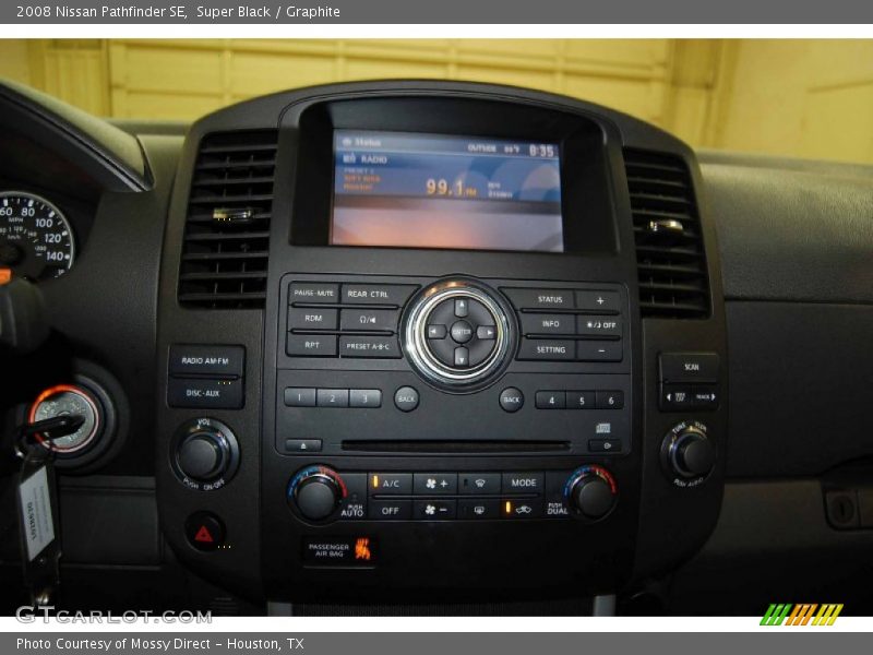 Super Black / Graphite 2008 Nissan Pathfinder SE