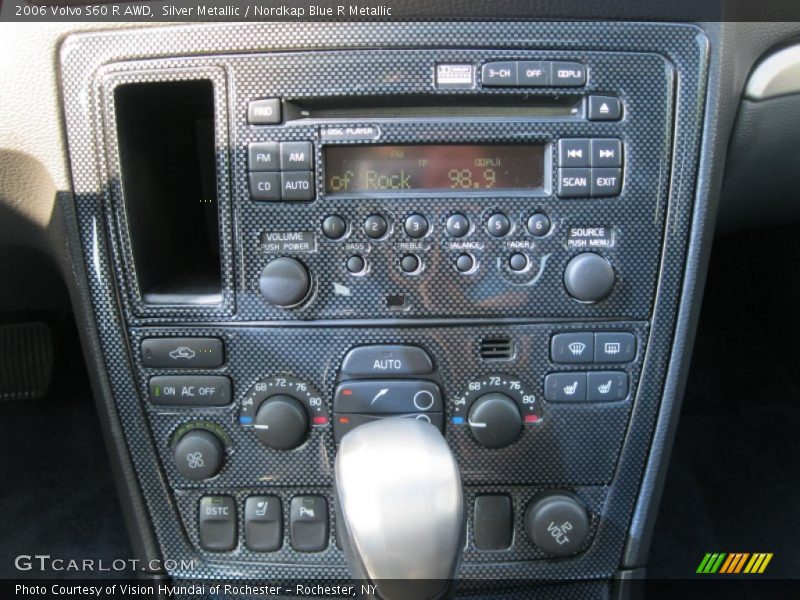 Controls of 2006 S60 R AWD