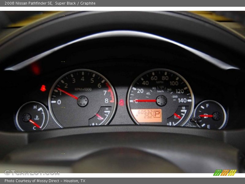 Super Black / Graphite 2008 Nissan Pathfinder SE
