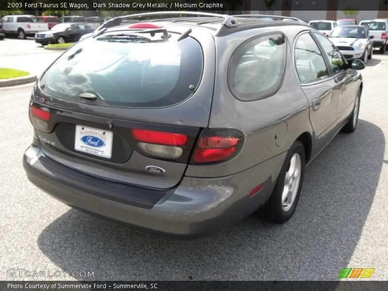 Dark Shadow Grey Metallic / Medium Graphite 2003 Ford Taurus SE Wagon