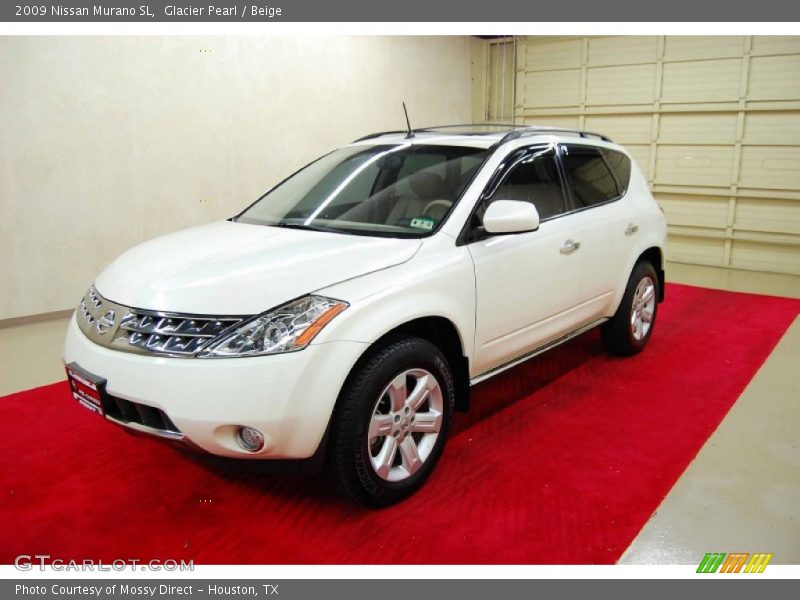 Glacier Pearl / Beige 2009 Nissan Murano SL