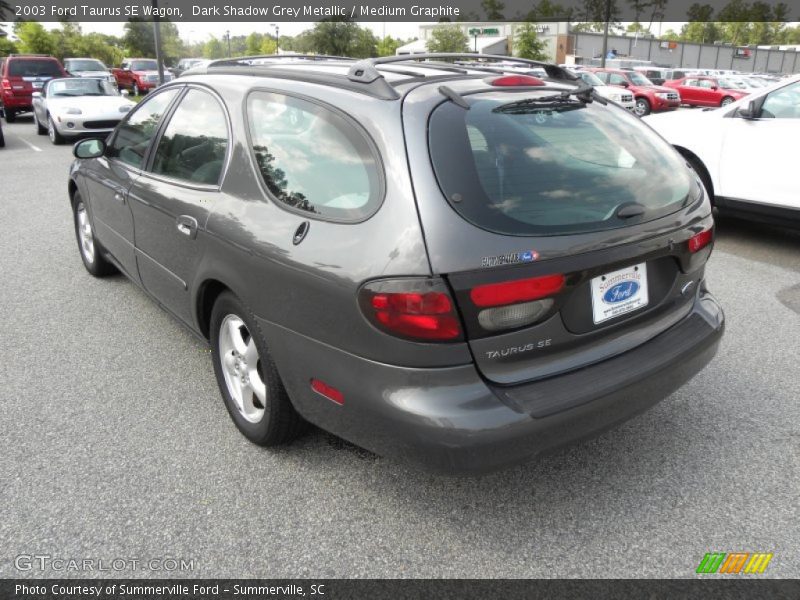 Dark Shadow Grey Metallic / Medium Graphite 2003 Ford Taurus SE Wagon