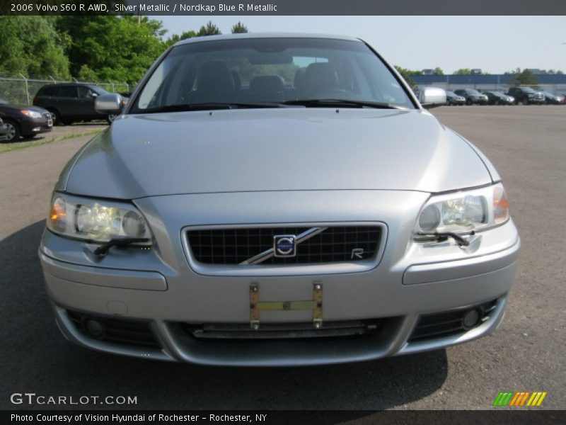 Silver Metallic / Nordkap Blue R Metallic 2006 Volvo S60 R AWD