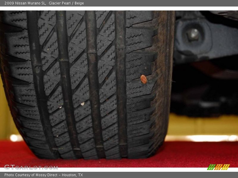 Glacier Pearl / Beige 2009 Nissan Murano SL