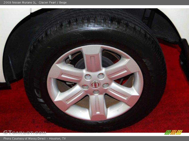 Glacier Pearl / Beige 2009 Nissan Murano SL