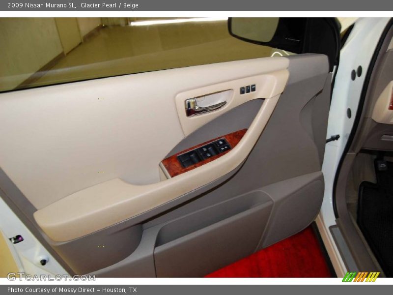 Glacier Pearl / Beige 2009 Nissan Murano SL