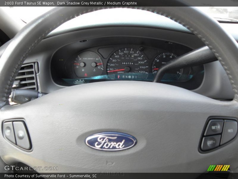 Dark Shadow Grey Metallic / Medium Graphite 2003 Ford Taurus SE Wagon