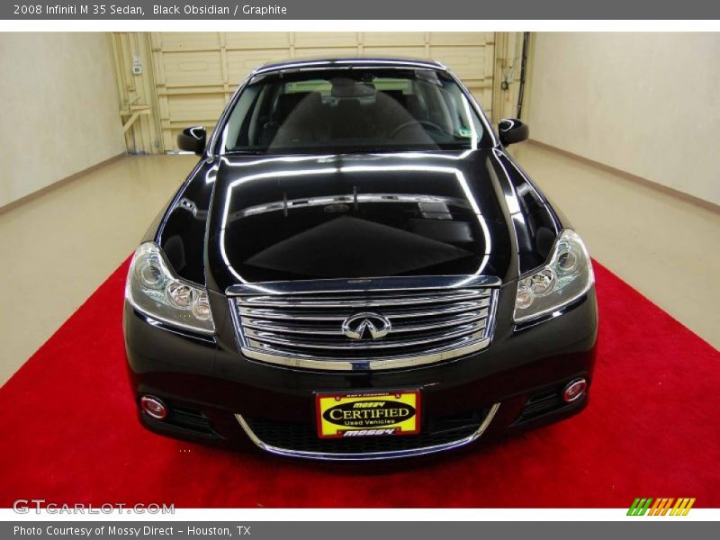 Black Obsidian / Graphite 2008 Infiniti M 35 Sedan