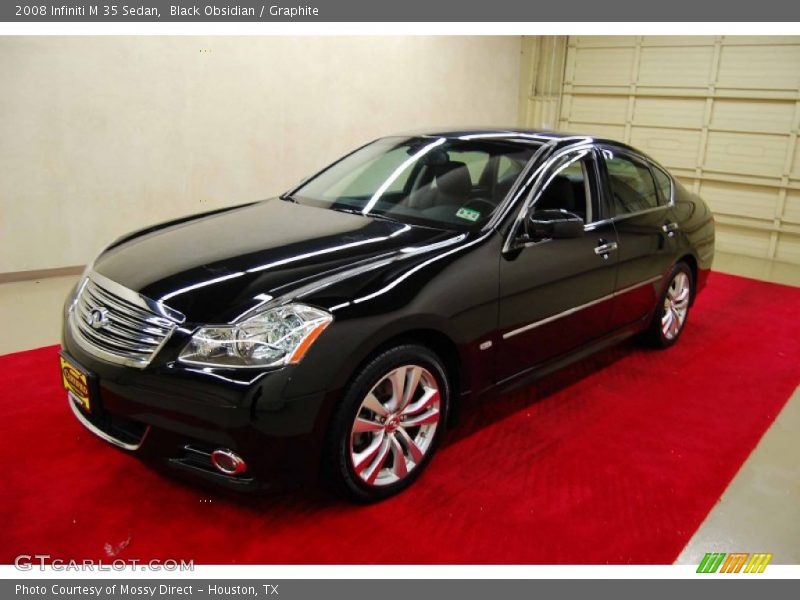 Black Obsidian / Graphite 2008 Infiniti M 35 Sedan