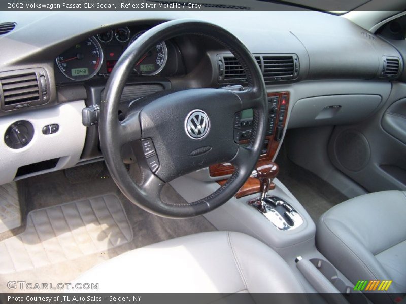  2002 Passat GLX Sedan Grey Interior