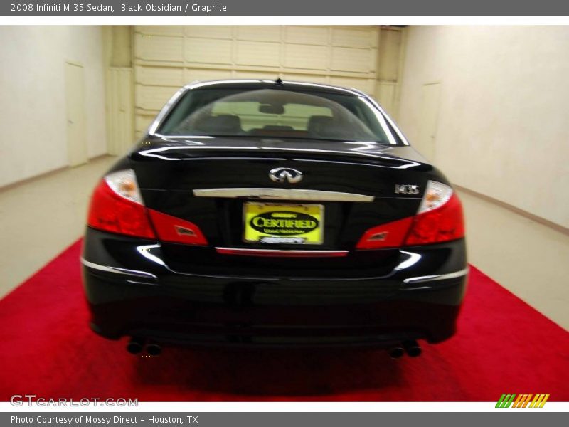 Black Obsidian / Graphite 2008 Infiniti M 35 Sedan