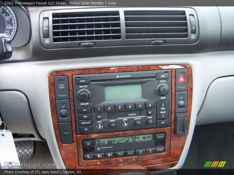 Controls of 2002 Passat GLX Sedan