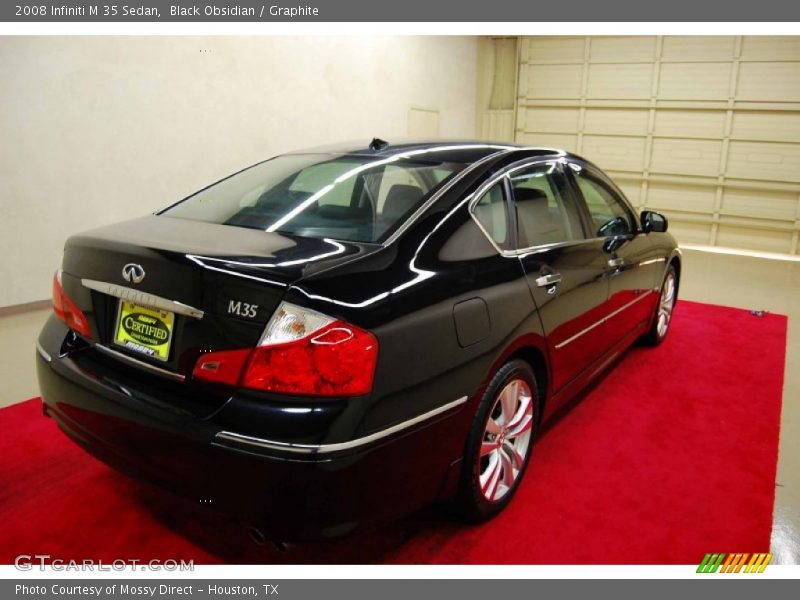 Black Obsidian / Graphite 2008 Infiniti M 35 Sedan