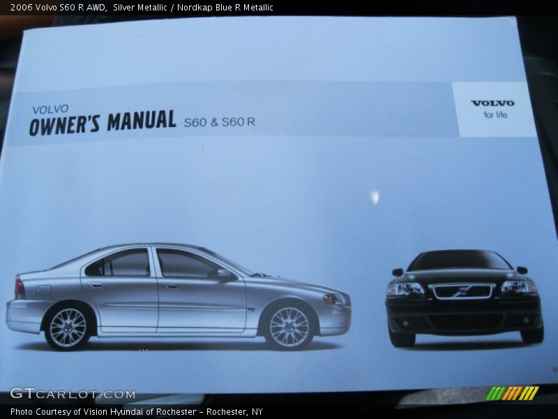 Silver Metallic / Nordkap Blue R Metallic 2006 Volvo S60 R AWD