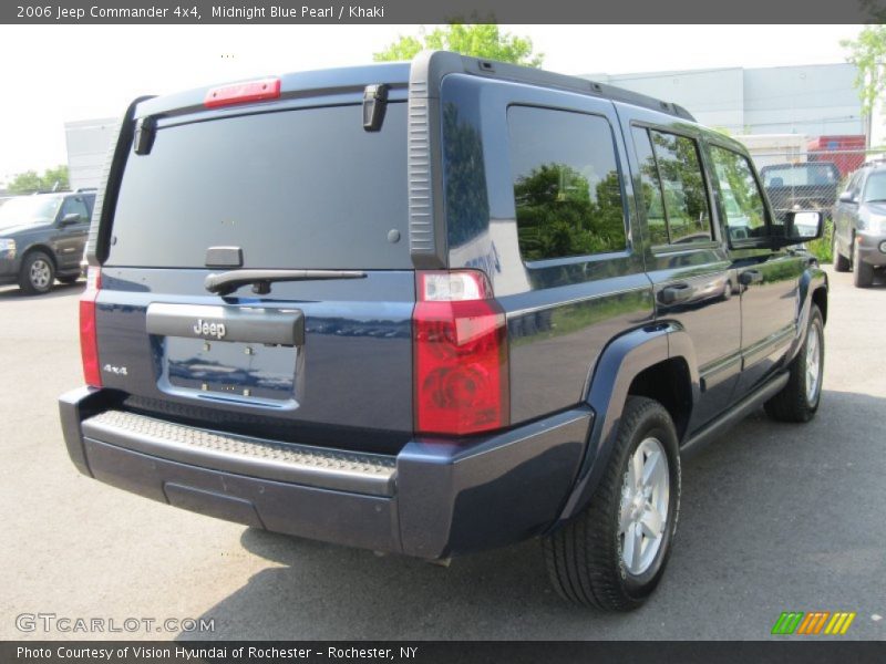 Midnight Blue Pearl / Khaki 2006 Jeep Commander 4x4