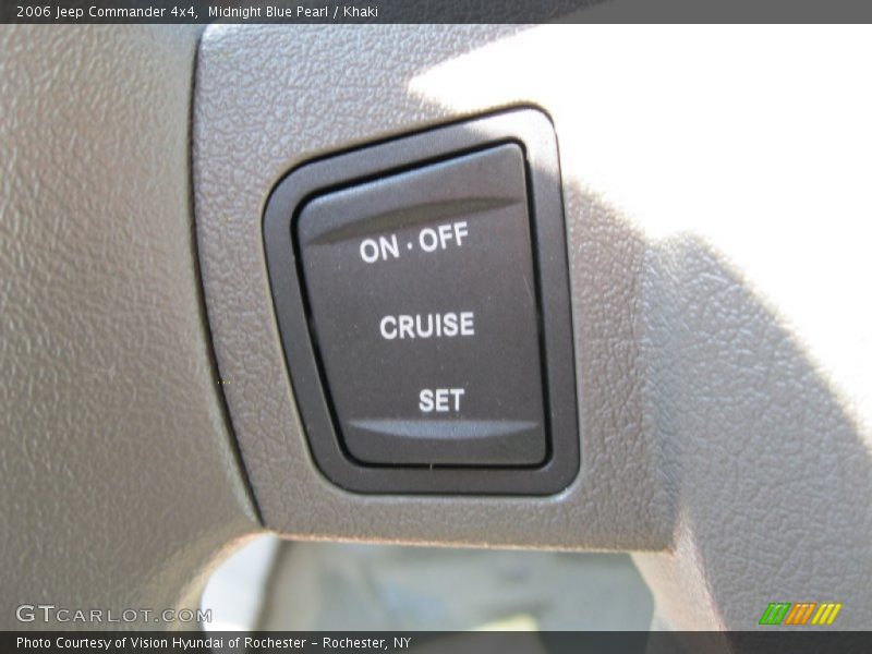 Midnight Blue Pearl / Khaki 2006 Jeep Commander 4x4