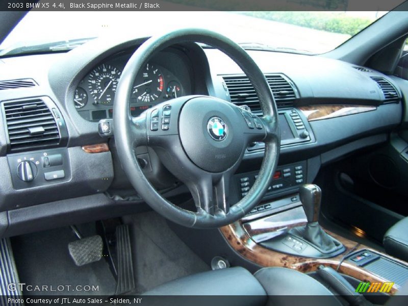 Black Sapphire Metallic / Black 2003 BMW X5 4.4i
